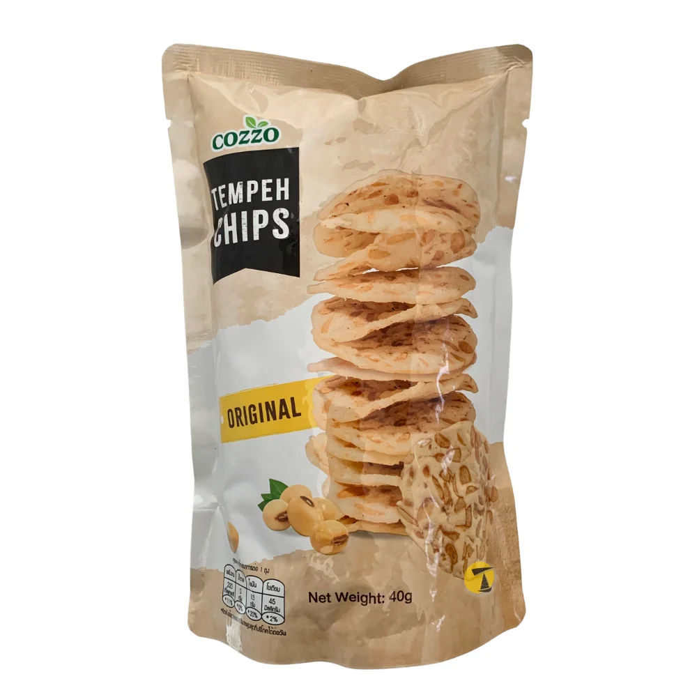 Cozzo Tempeh Chips Original Flavour - 40g