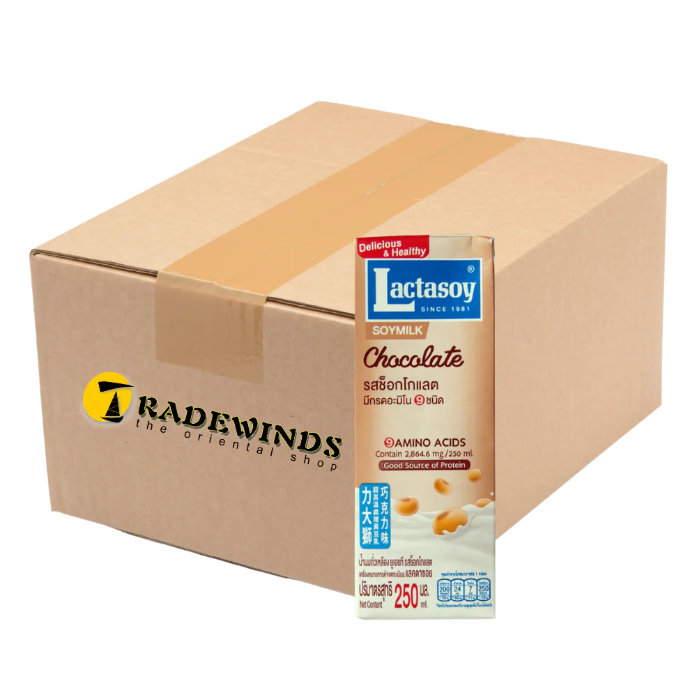 Lactasoy Chocolate Soya Milk - 36x250ml