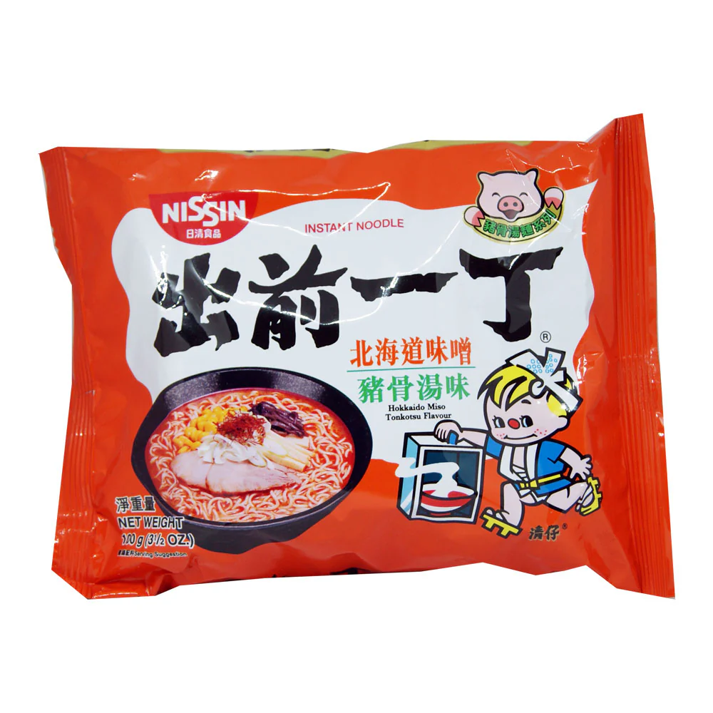 Nissin Miso Tonkotsu Flavour Instant Noodles - 100g