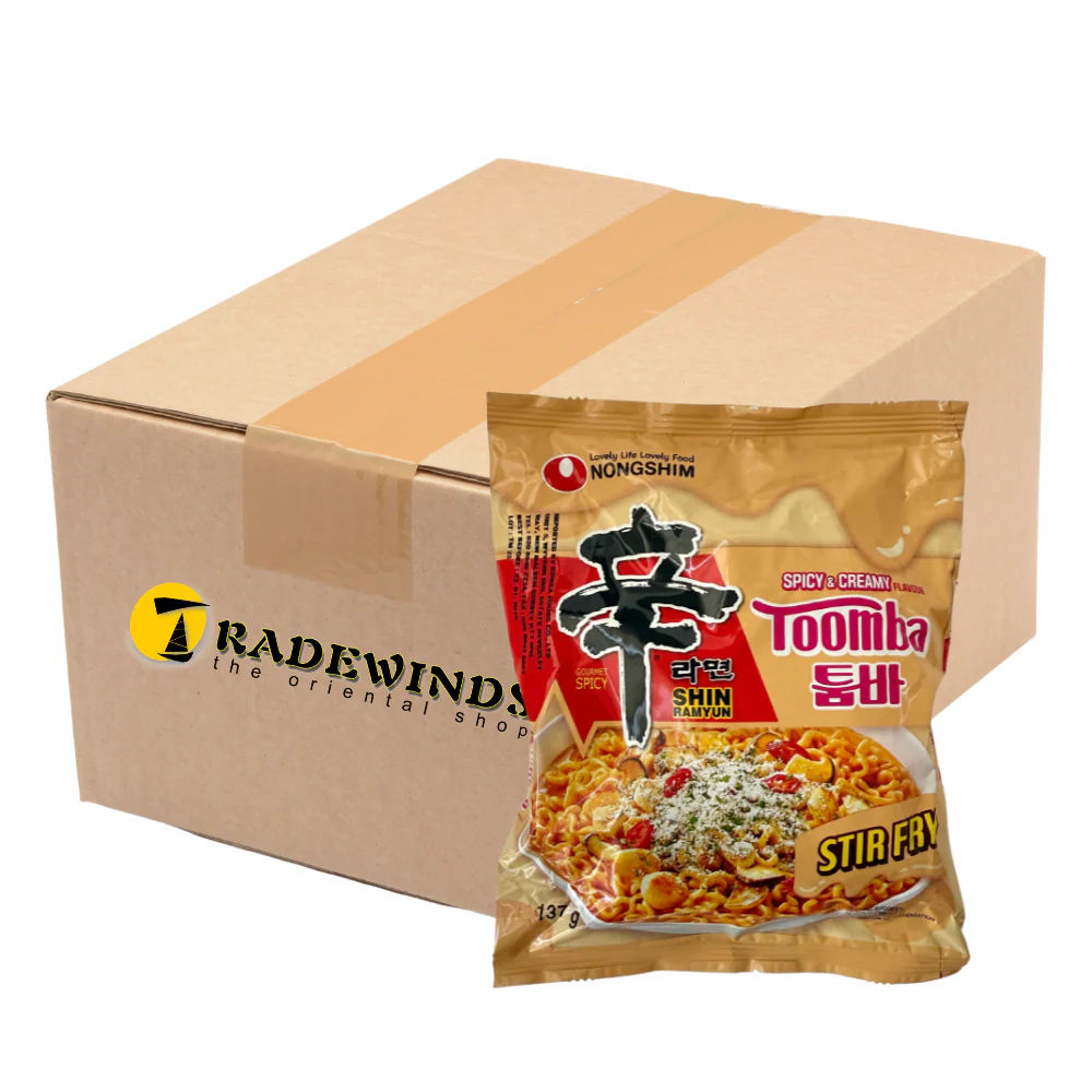 Nong Shim TOOMBA Spicy & Creamy Flavour Stir Fry Noodles - 20x137g
