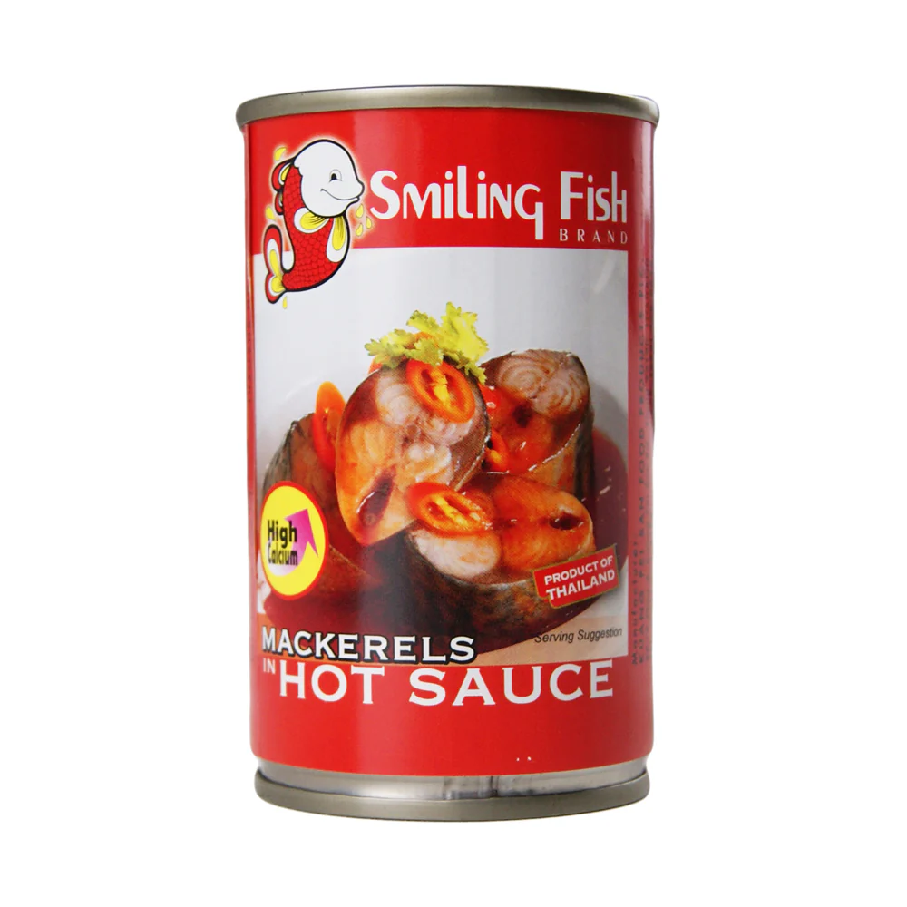 Smiling Fish Mackerels in Hot Sauce - 155g