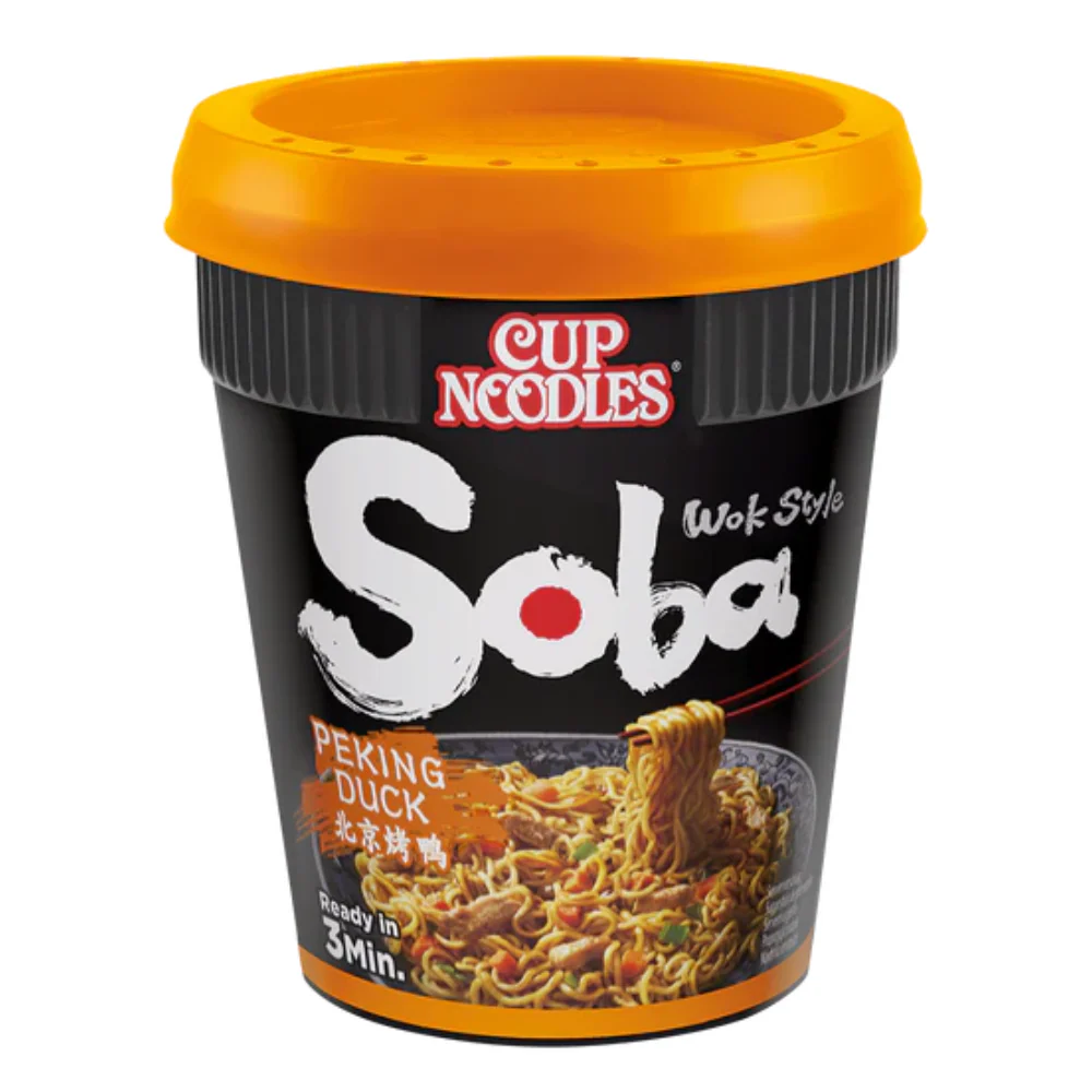 Nissin Soba Peking Duck Pot Noodle - 87g